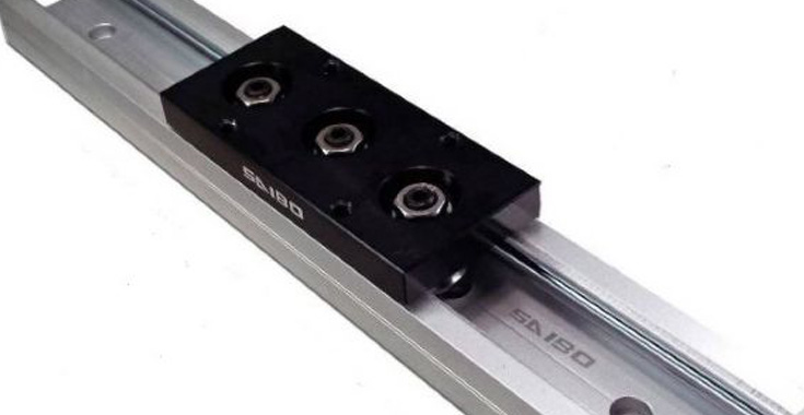 Long Linear Rails: Steel Stainless-Aluminum